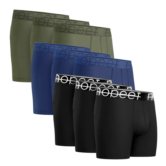 9-pack NOXERS (Black & Navy Blue & Army Green)